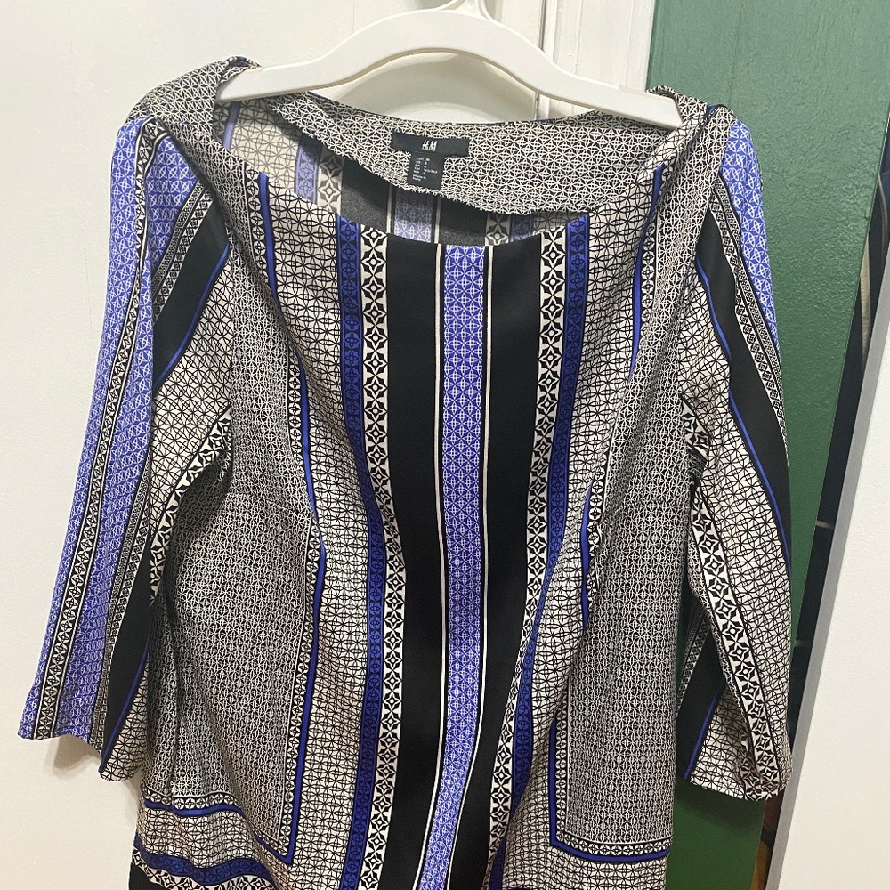 H&M Silk-Like Dress Size 6